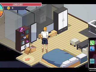 Ntraholic gameplay! Ep-1! A cute couple shifts in my rented apartment!