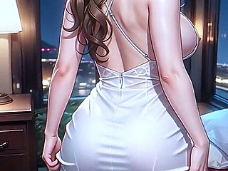 Aerith, Big Ass, Thick Cock in Pussy