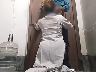 Indian College Student and Teacher