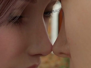 Horny Dude Kissing and Seducing His Sexy MILF Landlady - Heart Problems 21 3D Porn Game