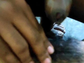 Indian Desi Wife Husband First Ever Long Fuck in Kitchen Sucking Cock Licking Boobs