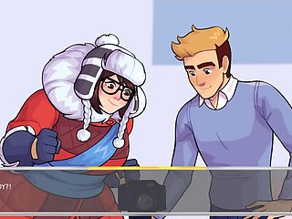 Visual novel, hentai, academy 34 overwatch