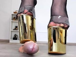 Foot fetish Close up feet and toes tease