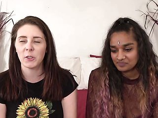 Casting Indie and Kama Sutra hot Indian Desperate Amateurs suck cock and get their pussies stretched