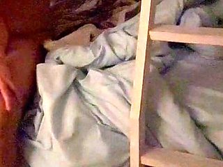 Blonde MILF blowjob & sex tape