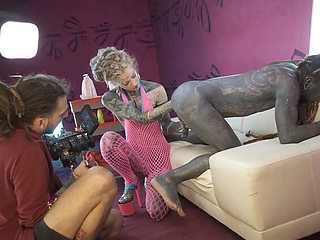 Behind The Scenes Anal Fucking With Tattooed German Amateurs Anuskatzz & Lily Lu