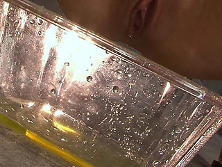 Blindfolded Brunette Babe Bound Fingered and Creampied Hardcore