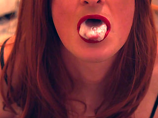 Naughty or Nice Stroke and Cum Eating