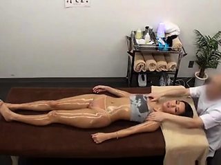 Hot Girl Groped By Masseur Japanese Oil Massage