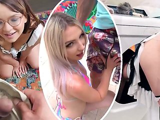 Exxxtra petite - petite teenage gets her Tight Pussy drilled deep as she lost in a bet