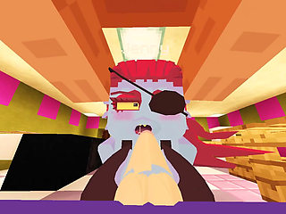 This girl fucks me underground and won't let go of me for a moment