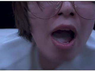 A Girl With Glasses Who Gives A Cleaning Blowjob Until She Gets Smaller After Pulling Out