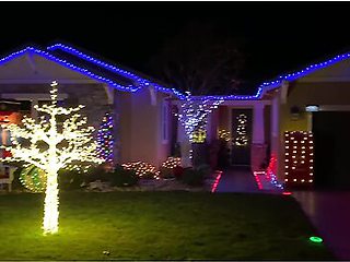 Grannys Candy Cane Lane With Donna Hart And Candy Lane