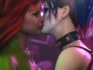 Harley Quinn x Poison Ivy - Bad Girls Like To Have Fun