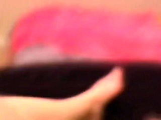 Black haired slut sucking and licking her toes
