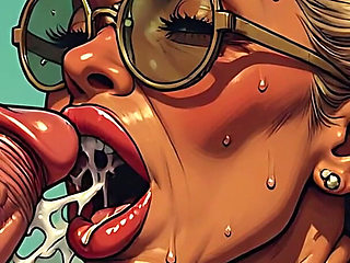 Vintage Style Cum Lover Art