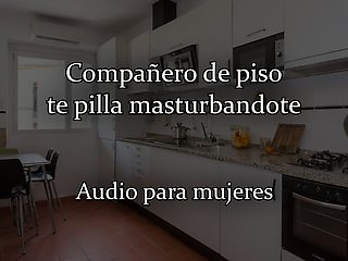 Roommate Catches You Masturbating - Erotic Audio for Women