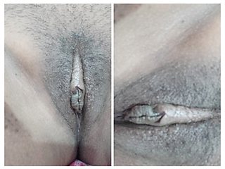 Sexy indian housewife solo fingering her pussy in full mood