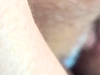 Fat Woman Met Black Man at the Bus Stop, Took Him Home, Jerk off His Cock and Empty His Cum Her Pussy & Used It to Masturbate
