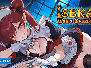 Isekai Waifu Overlord Gameplay Part 12 - Unlocked Ruby and Lily's H-Scene Tavern Sex