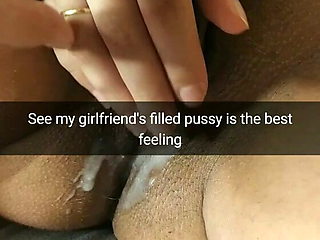 Seeing my thick GF’s creampied pussy is the best feeling ever!