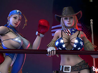 Tina Armstrong In Tag Team America: 4th Of July Special