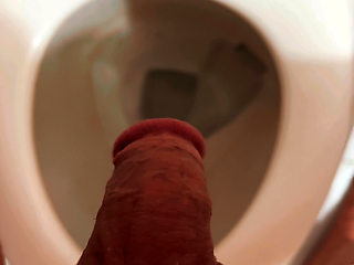 Pissing Time with my Arabian dick