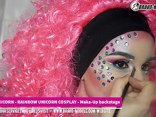 Adelle Unicorn and Adelle's babe clip by Bravo Models