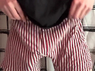 Huge Cock in Panties