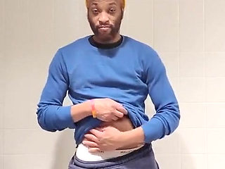 Kennie Jai Jerks off at Work