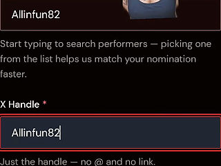 Help Me Get Nominated for Avns 2027