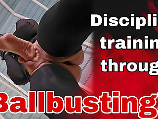 Discipline Through Ballbusting