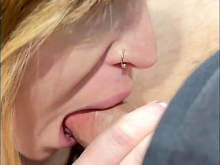Lazy afternoon blowjob.
