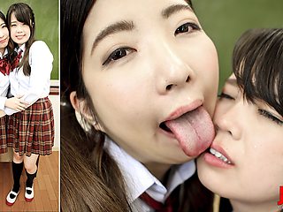 After-class Nose Licking & Mouth Scent Club - Tsubasa Ichimiya & Ako Maeda