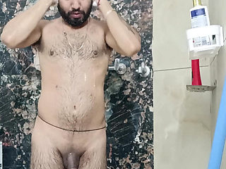 Indian police officer uncle get sucked