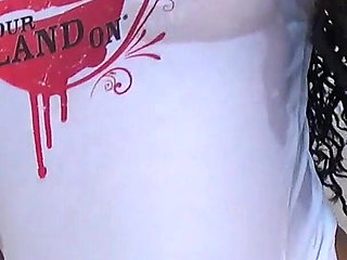 Wet T-shirt Time- Goddess Rosie Reed Wet Tee Tease with Small Tits-1080p HD