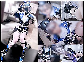 Aliceholic13honkai:star Rail Silverwolf Cosplaying Multiple Orgasm & Creampie Sex Video
