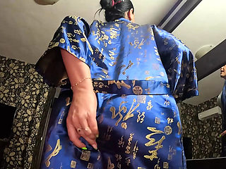 A Slutty Geisha Suck Cock and Play with Cum 274