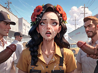 Milk Drenched Construction Sensation