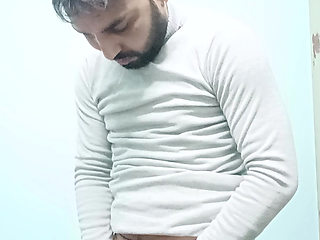 Indian desi man enjoy masterbation show with neighbour uncle