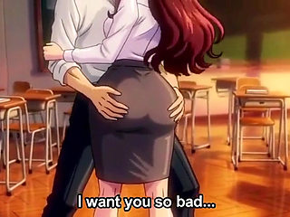 Young student seduced his teacher in extra class when they are alone