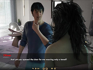 Cuckold Husband Removes Wife Towel And Showing Her Naked Body To His Friend Oliver