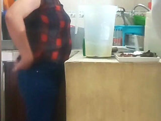 Maid Fucked by Her Boss, My Wife Almost Caught Us