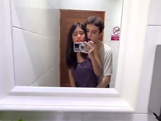 Real Brother Step Sister Home Toilet Sex Mms