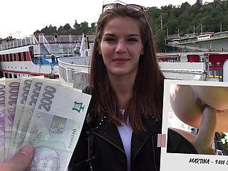 Czech Streets 114 The shiest girl ever