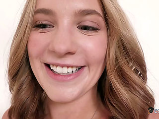 First Time Casting: Blonde Teen Becky Summer Takes Tyler Nixon's Big Cock in Intense Cowgirl Ride