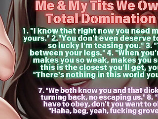 Ai Step-mommy Femdom Audio Caption Asmr: Me & My Tits We Own Your Cock. Tit Worship, Tit Domination, Tease and Denial, JOI