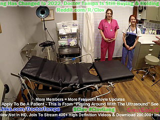 9 Month Pregnant Nurse Nova Maverick Let Doctor Tampa &amp; Nurse Stacy Shepard Play Around With The New Ultrasound Machine!