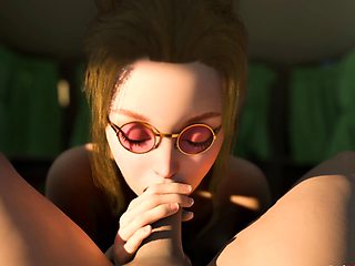 Psychedelic sex! Blowjob reverse cowgirl missionary cumshot