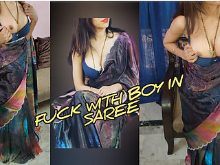 Saree fuck in all positions husband not in home but wife record all in camera